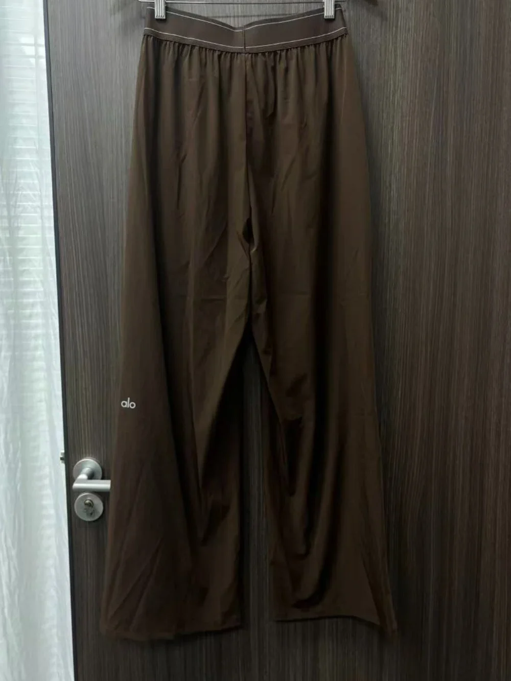 ALO Yoga Women's Coffee Brown Suit Pants 👑 Regular Size